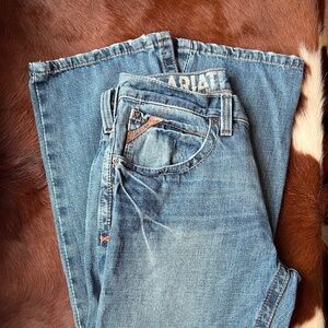 Ariat Men M4 Low Rise Scoundrel Boot Cut Jean 31 x 34